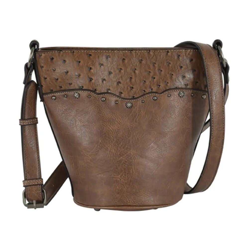 Justin Boots Brown Crossbody Bag